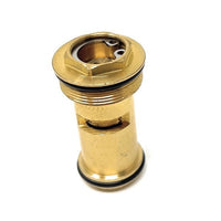 Cascada shower inlet check and stop valve assembly