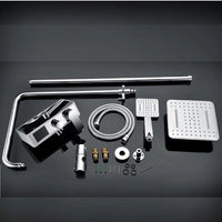 Cascada Serena 8" Digital Shower Faucet Set Chrome Finish - Cascada Showers