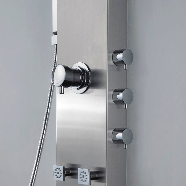 Cascada Showers Riviera 59 Inch All-in-One Shower Panel: Upgrade Your Bathroom with Luxury and Functionality - Cascada Showers