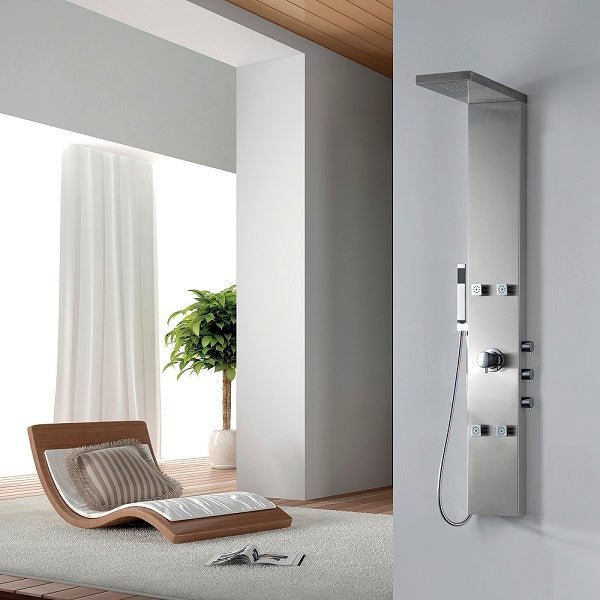 Cascada Showers Riviera 59 Inch All-in-One Shower Panel: Upgrade Your Bathroom with Luxury and Functionality - Cascada Showers
