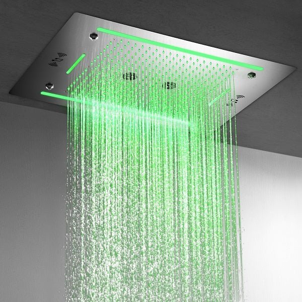 Cascada Venice 23"x31" LED Music Shower Head - Cascada Showers