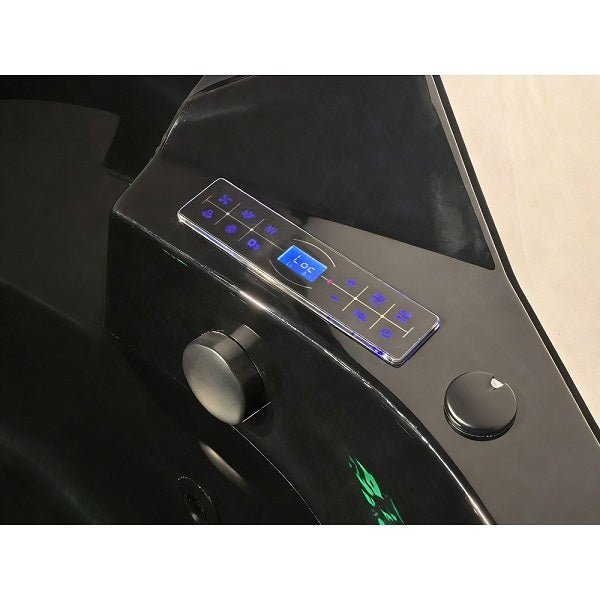 Digital control panel of the Waterproof smart touch control panel on Cascada Venice jacuzzi bathtub
