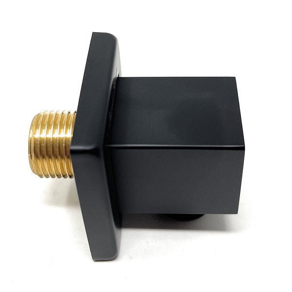 Square shower elbow connecting handheld shower hose