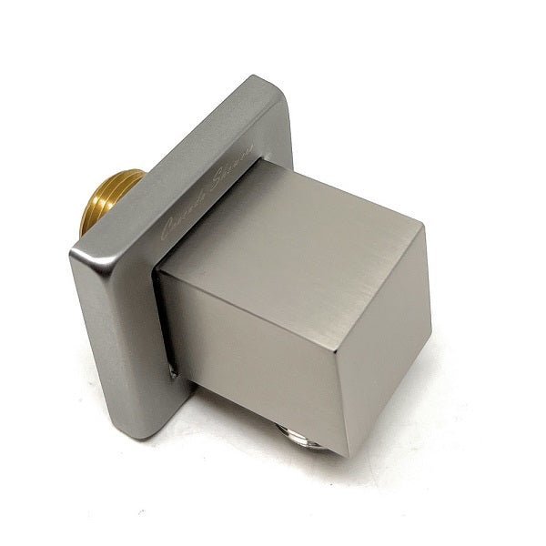 Cascada Square Brass Shower Elbow – Wall Mounted Handheld Shower Hose Connector