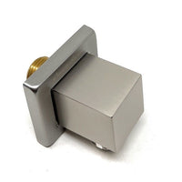 Cascada Square Brass Shower Elbow – Wall Mounted Handheld Shower Hose Connector
