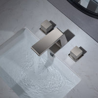 Cascada Modern Design Waterfall Bathroom Sink Faucet