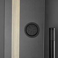 Dolce Luxury Shower Panel with Rainfall Showerhead, Body Jets, and Aromatherapy by Cascada Showers - Cascada Showers