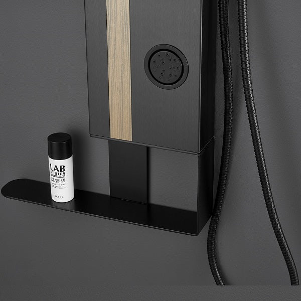 Dolce Luxury Shower Panel with Rainfall Showerhead, Body Jets, and Aromatherapy by Cascada Showers - Cascada Showers