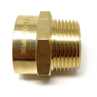 High-quality brass G to NPT adapter for plumbing
