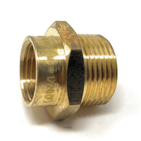 Brass G1/2 inch female to 3/4 inch NPT male adapter fitting