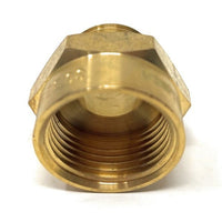 Cascada Showers brass G3/4 inch female to 1/2 inch NPT male adapter