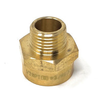 Lead-free brass G thread BSPP female to NPT male pipe fitting