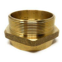 Premium 4 inch brass G to NPT male pipe fitting converter