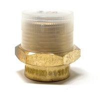 Durable brass G to NPT thread fitting for plumbing connection