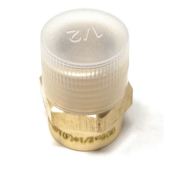 G Thread (British BSPP) Male to NPT Female Pipe Fitting Adapter - Lead-Free