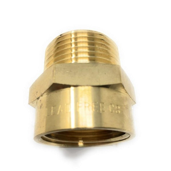 1 inch female G thread to 1 inch male NPT fitting