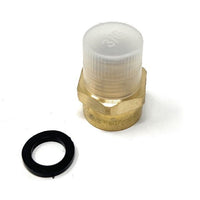 Lead-free brass pipe adapter G Thread female NPT male with rubber washer