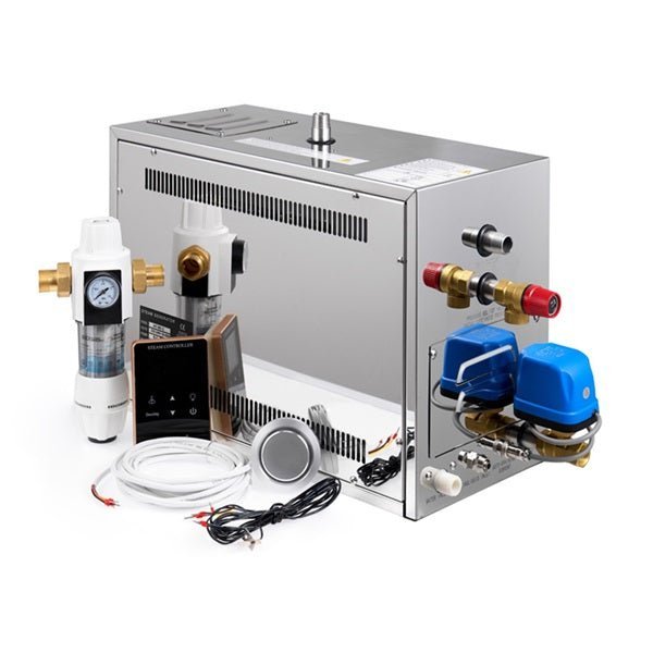 Luxurious Cascada Stainless Steel Bath Steam Generator With Digital Controller: Transform Your Bathroom into a Spa - Cascada Showers
