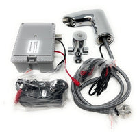 SensorFlo faucet chrome finish with smooth surface and modern design