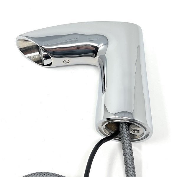 SensorFlo faucet hot and cold mixing valve with manual temperature control knob