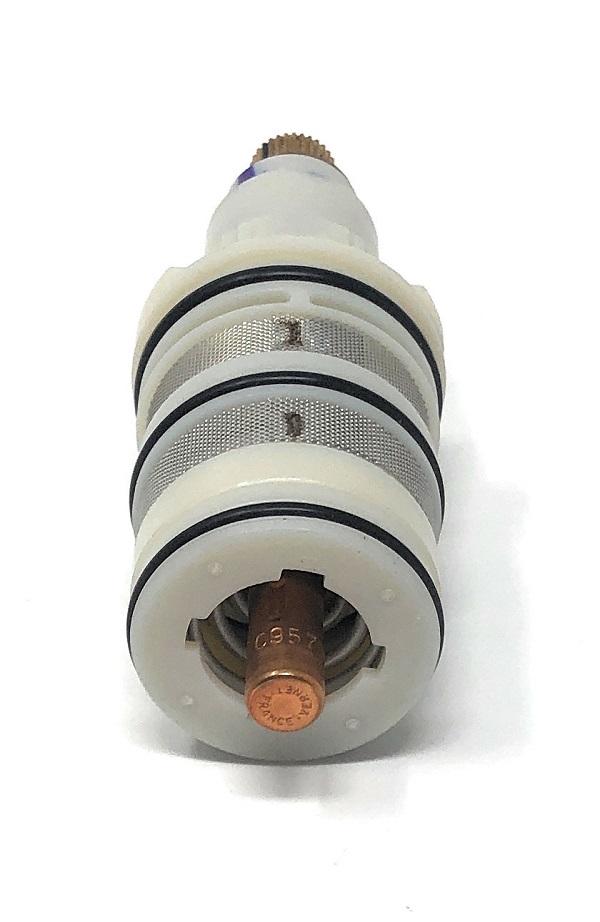 Thermostatic Cartridge (Hot / Cold) for 3-Knob Valve CSSL0105P1-07 (Middle Knob) - Cascada Showers