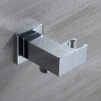 Wall Mount Handheld Showerhead Holder - Cascada Showers Cascada Wall Mount Shower Head Holder for Bathroom with 360 Degrees Adjustable Bracket for Handheld Showerhead
