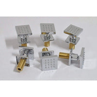 10" Wall Mount Luxury Rainfall Thermostatic Shower Set - Cascada Showers