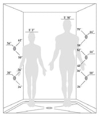 Cascada Classic Design 23"x31" Large shower Set with Waterfall LED rectangle recessed 4 function shower head, massaging body jets & handheld, remote control, Stainless Steel showerhead system rain head shower handheld set complete led bathroom waterfall heads light rainfall Thermostatic 6 knob Shower Set for lights bathroom set Antique Brushed Brass Finish color change ceiling mount Rainfall waterfall Rain Curtain SPA Misting complete shower set bathroom rainfall shower head with handheld