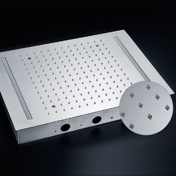 WiFi-Controlled LED Shower Head Compatible with Alexa and Google