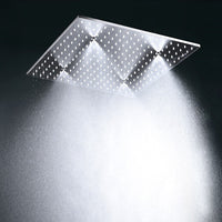 20 Inch square LED Shower System with LCD Touch Screen