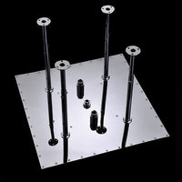 20 Inch square LED Shower System with LCD Touch Screen