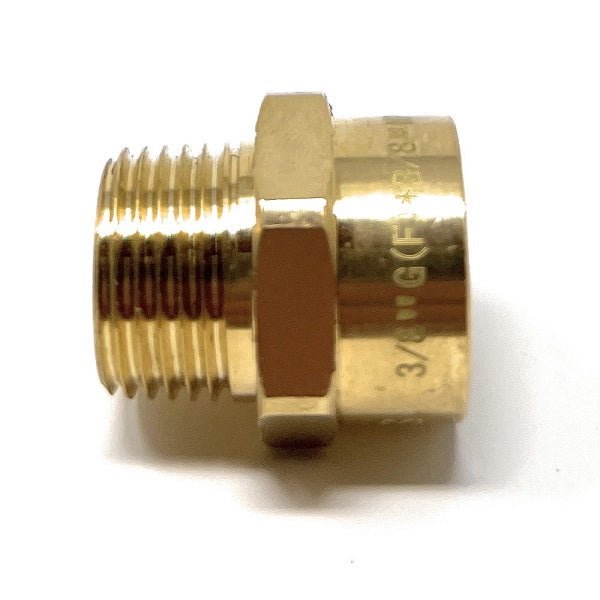 3/8tube brass compression to 3/8 BSP male thread - Sola Exchange