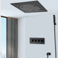 13” LED Shower Set with 4 handle 2-way Mixer