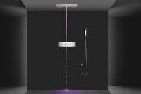 15”x23” Rectangle Music LED Shower Set