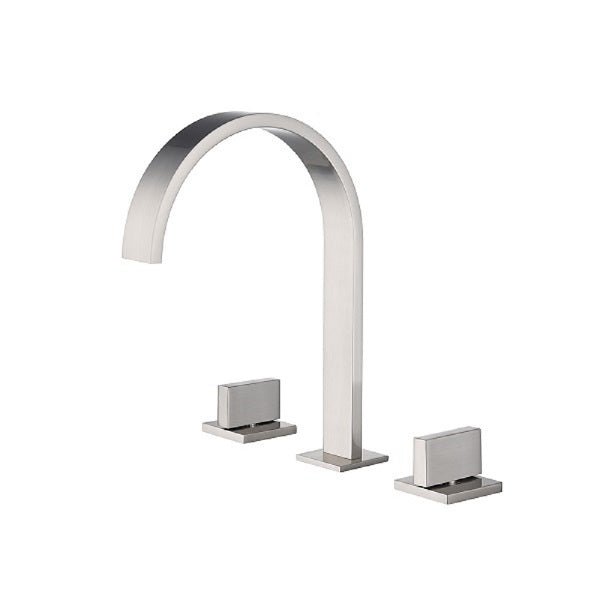 Cascada Classic Design Waterfall Bathroom Sink Faucet with Dual Knobs
