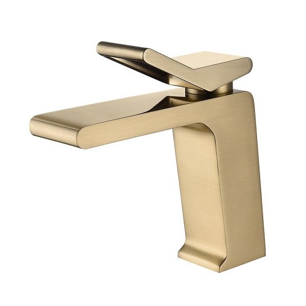 Cascada Single Handle Waterfall Bathroom Sink Faucet