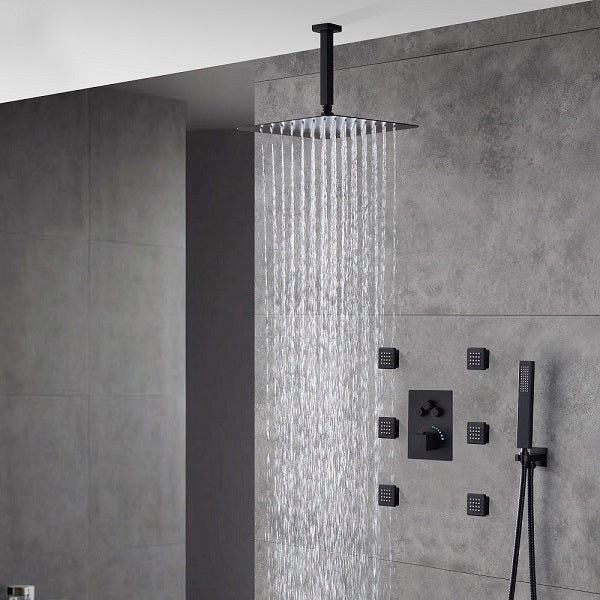 12" Cascada Annecy Rain Shower System