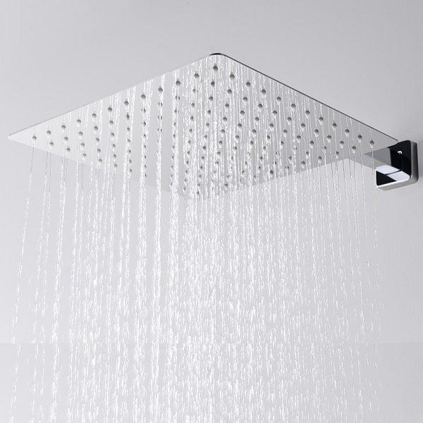 Cascada Digital 12” Wall Mounted Shower System with Single Handle & LCD Display, 3 Functions