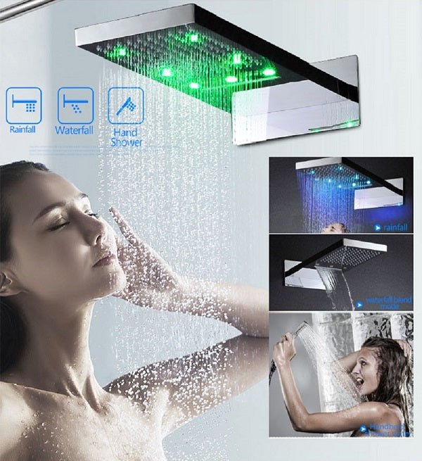 22” LED Shower Set with LCD Touch Screen