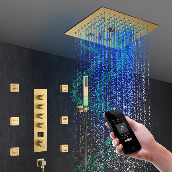 rainfall shower head; rainfall shower; rainfall shower heads ; rainfall shower system; best rainfall shower head; rainfall shower head; ceiling mount rainfall shower head; mistoutlet shower head; rain shower head with handheld; misty shower set; rain shower heads; LED shower system; Handheld shower; shower speaker bluetooth; shower speakers bluetooth; bluetooth speaker in the shower; bluetooth speaker for shower; shower bluetooth speakers