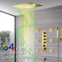 Cascada 15"x23" Trento Digital LED Shower System - Cascada Showers