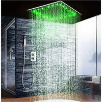 shower head, thermostatic shower, rain shower, rain shower faucet, shower head sets for bathroom