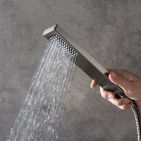 Cascada LED shower system; shower head; bathroom accessories; bathroom set; large shower head; shower system; LED shower head; shower head with handheld; wayfair Complete Shower System; LED shower system with built-in Bluetooth Speakers; multicolor LED built in Bluetooth speaker shower heads; music shower system; rain shower head; delta shower head; showerhead; black shower head; shower head with hose; shower hose; hand held shower head; shower head rainfall; rain shower head with handheld spray; 