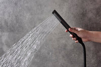 Cascada Geneva 12” Best Rain Showerhead with Handheld Shower