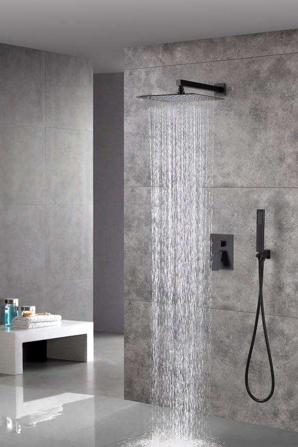 Cascada Geneva 12” Best Rain Showerhead with Handheld Shower