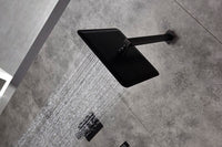 Cascada Geneva 12” Best Rain Showerhead with Handheld Shower