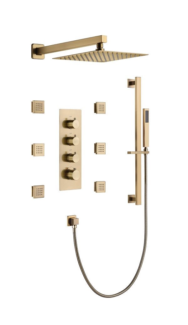 Cascada Lucerne 12" Rain Shower System