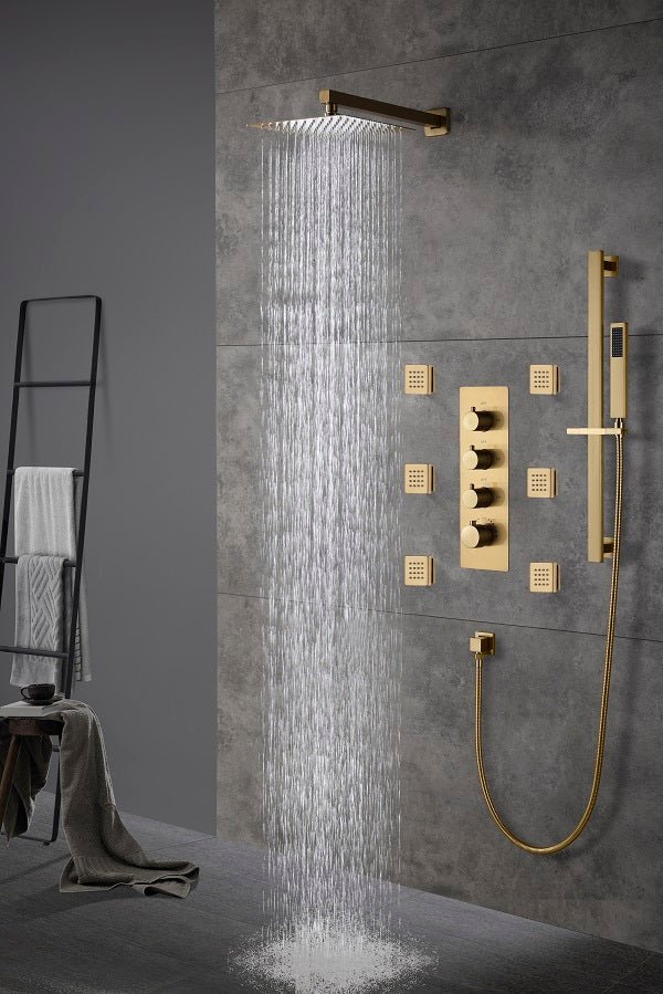 Cascada Lucerne 12" Rain Shower System