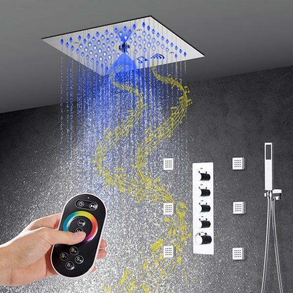Bluetooth hot sale shower head