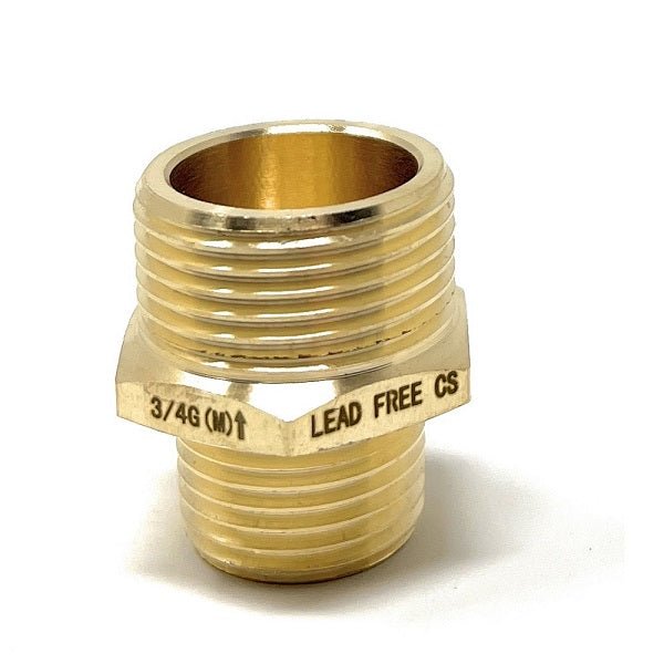 Cascada g thread adapter; male to male adpater; Cascada npt adapter; plumbing adapter; pipe fitting adapter; water connection adapter; g thread to npt adapter; bspp to npt adapter; lead free pipe fitting adapter; npt male adapter; showerhead adapter for npt; g thread adapter; bsp to npt adapter; lead free npt adapter for faucet; universal npt male adapter; npt male adapter for showerhead; leakproof g thread to npt adapter; brass g to npt adapter for diy plumbing